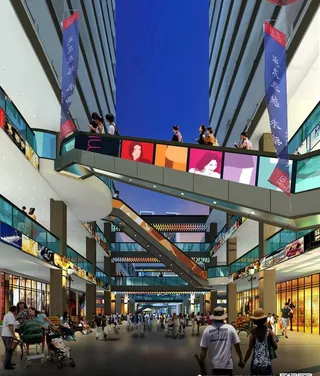 商场效果图图片