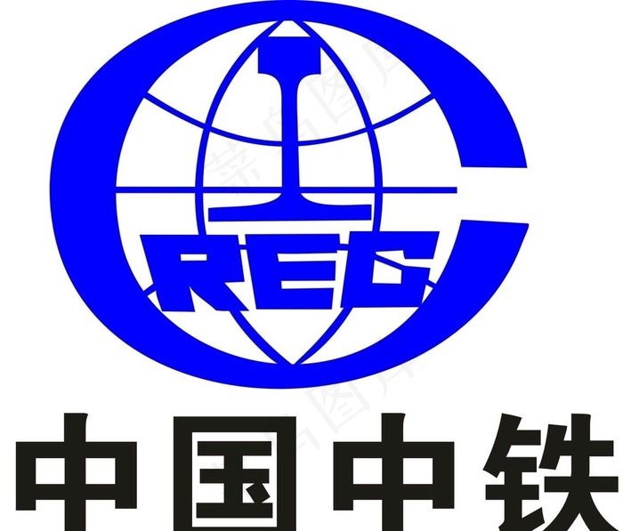 中国中铁标志矢量图图片cdr矢量模版下载