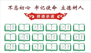 师德形象墙图片