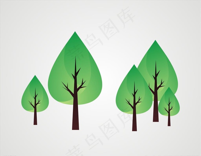 树图片cdr矢量模版下载