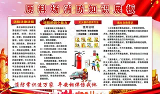 消防展板图片