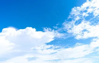 蓝天白云图片
