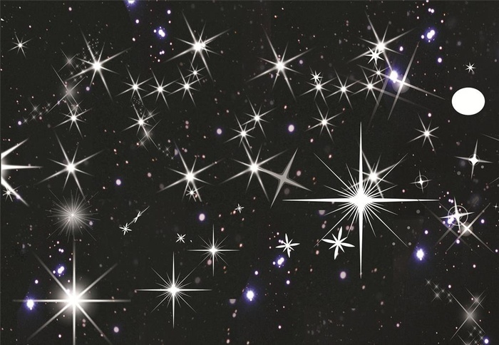 矢量星光素材图片cdr矢量模版下载