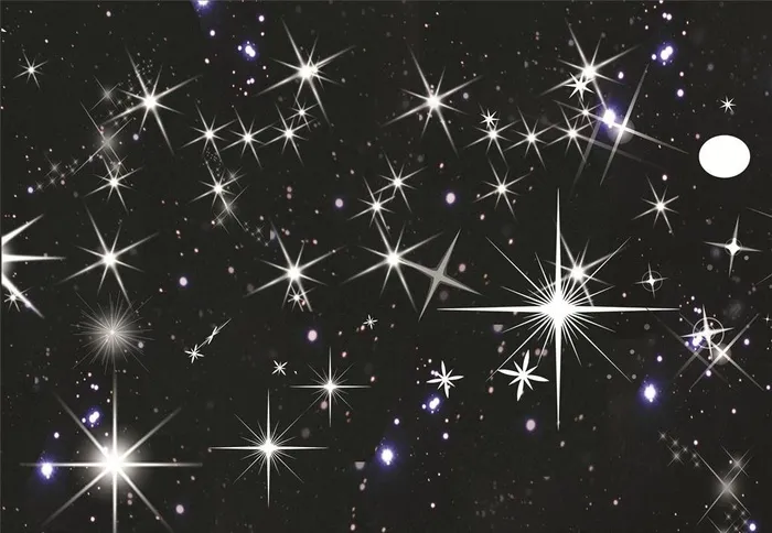矢量星光素材图片