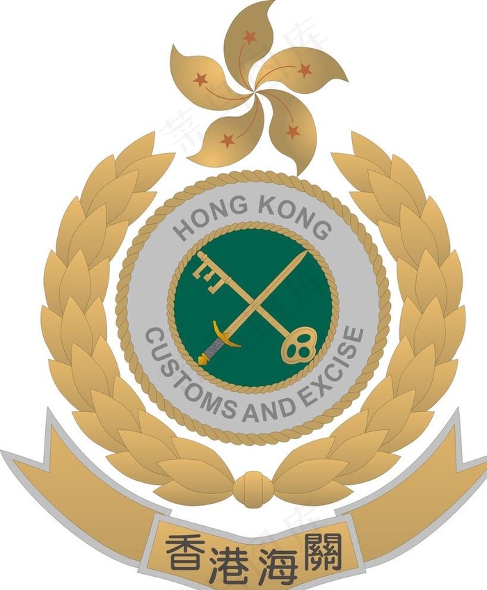 香港海关LOGO图片ai矢量模版下载