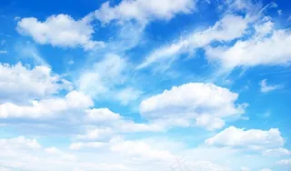 蓝天白云图片