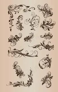欧式边框 欧式花边图片