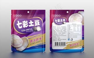土豆包装 薯片图片
