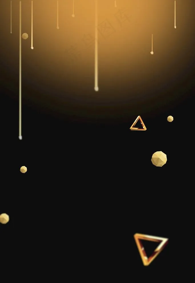 黑金背景图片psd模版下载