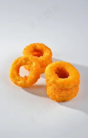 洋葱圈 油炸 鱿鱼圈 炸 小吃图片