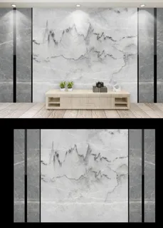 新中式手绘电视背景墙沙发背景墙图片