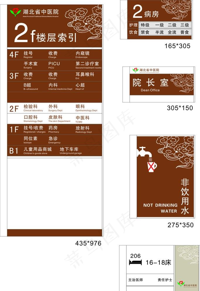 医院科室牌图片