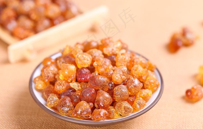 桃胶图片