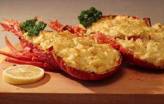芝士焗龙虾图片