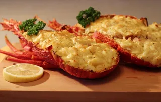 芝士焗龙虾图片