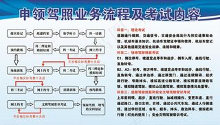 申领驾照流程图图片