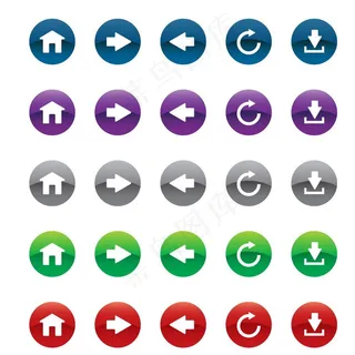 不同颜色网页按钮图片 不同颜色网页按钮图片