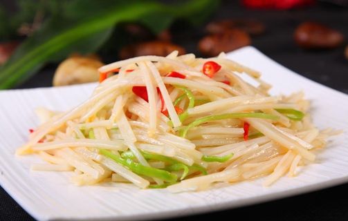 土豆丝图片 土豆丝图片