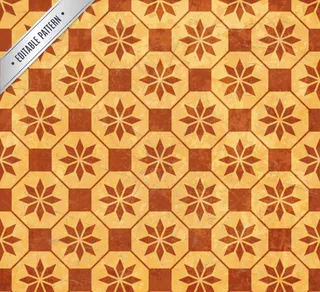 复古地板图案背景图片