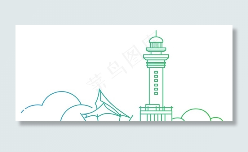 日照灯塔风景区建筑图片