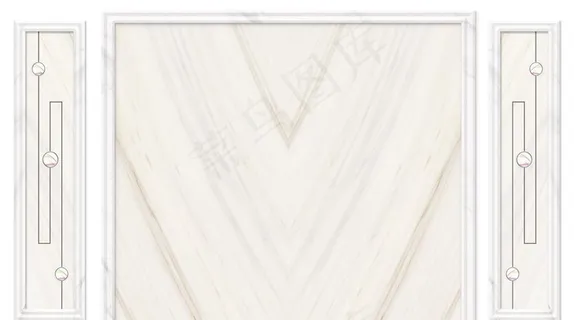 新款静大理石纹玉兰电视背景墙图图片