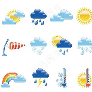 天气图标大全图片