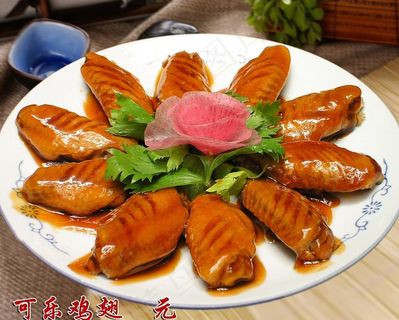 可乐鸡翅图片 可乐鸡翅图片