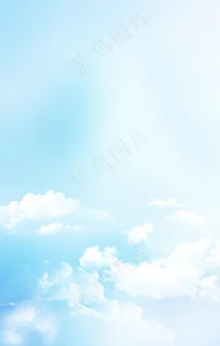 天空白云素材背景图片