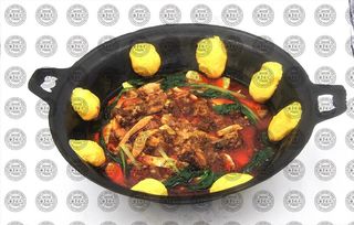 铁锅炖大鹅图片