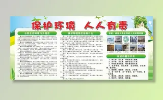 保护环境人人有责图片