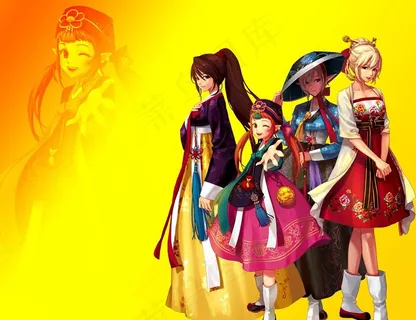 DNF美女合集图片