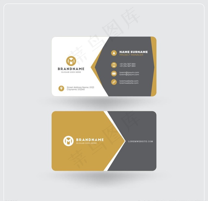 高档名片 高端名片 大气名片图片