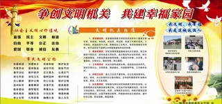 争创文明机关图片