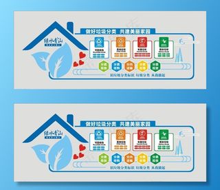 垃圾分类文化墙图片