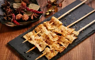 烤腐竹图片