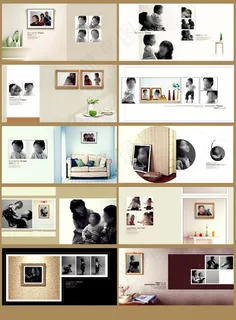 全家福相册模板图片