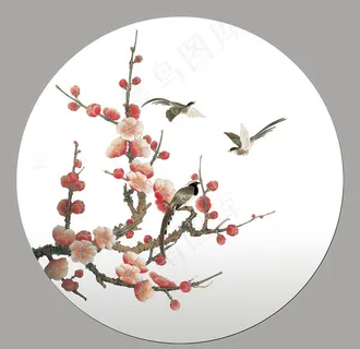 国画梅花图片 国画梅花图片
