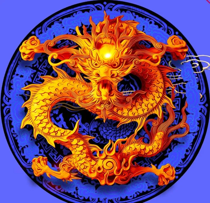 龙图片psd模版下载