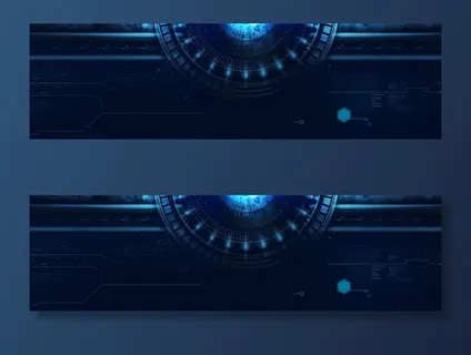 蓝色科技背景图片