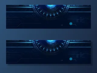 蓝色科技背景图片