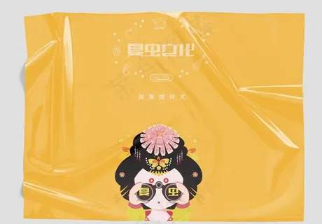 透明塑料样机图片