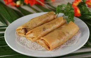 三丝炸春卷图片
