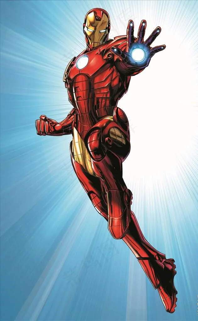 漫威钢铁侠图片(3300X5100(DPI:300))psd模版下载