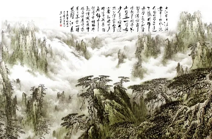 电视背景墙图片(9071X6236(DPI:72))psd模版下载