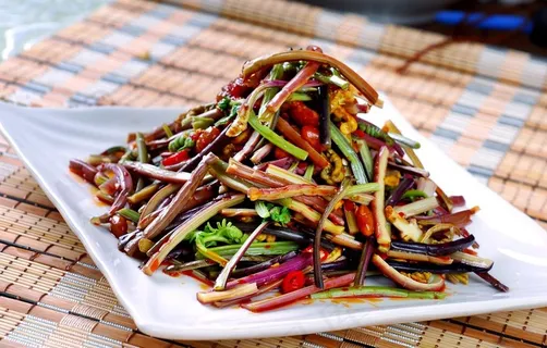 拌蕨菜图片