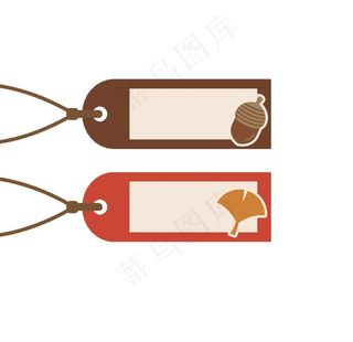 矢量花纹标签图片