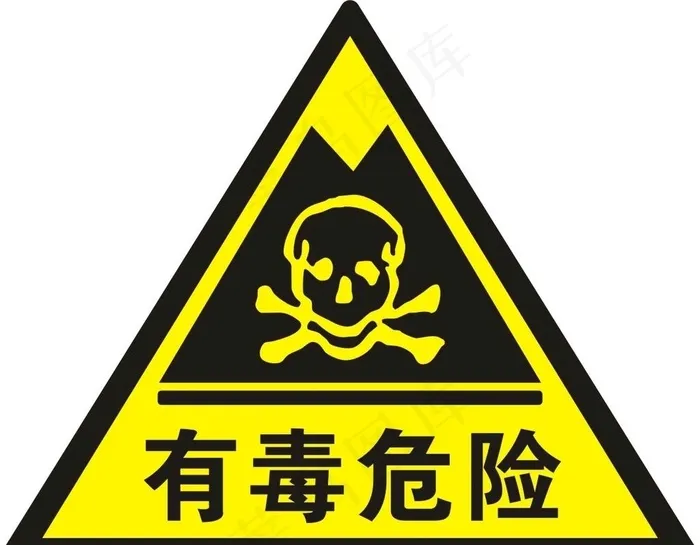 有毒危险图片cdr矢量模版下载