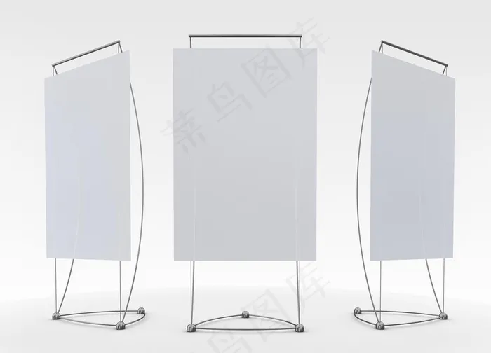 空白支架海报效果图图片