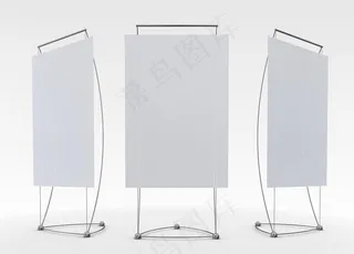 空白支架海报效果图图片