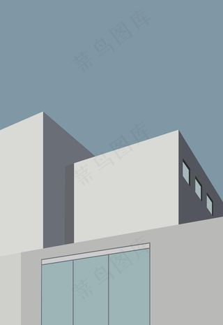 几何抽象装饰画图片